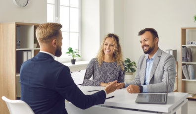 Couple getting advice