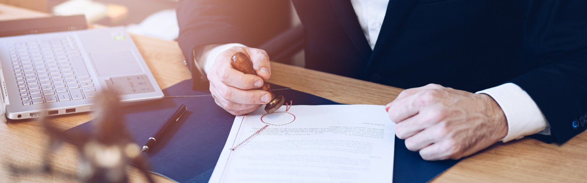 Man holding a paper